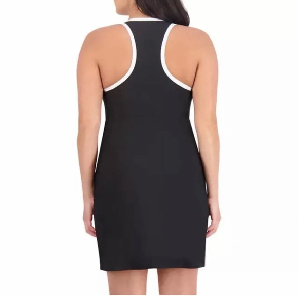 NWT SAGE Ladies' Active Tennis Dress with Shorts, Black | X-Small - Picture 2 of 6